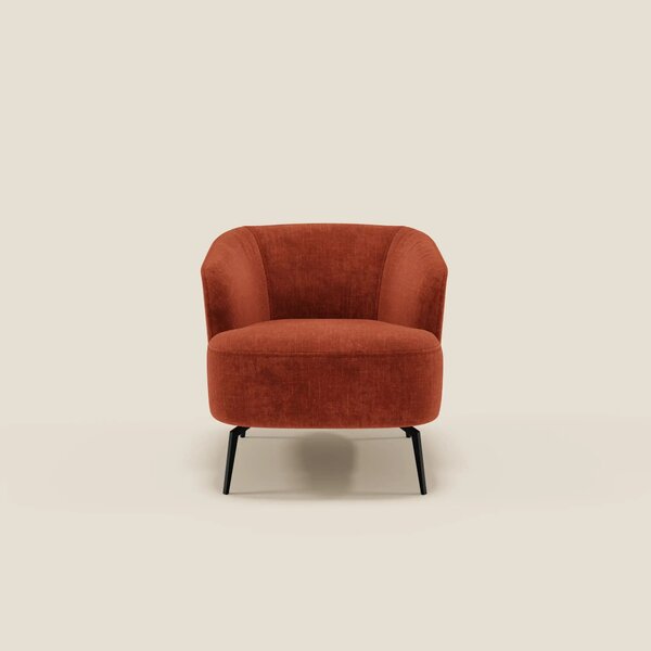 Renoa Poltroncina dall'eleganza moderna in tessuto smacchiabile T24 ru
