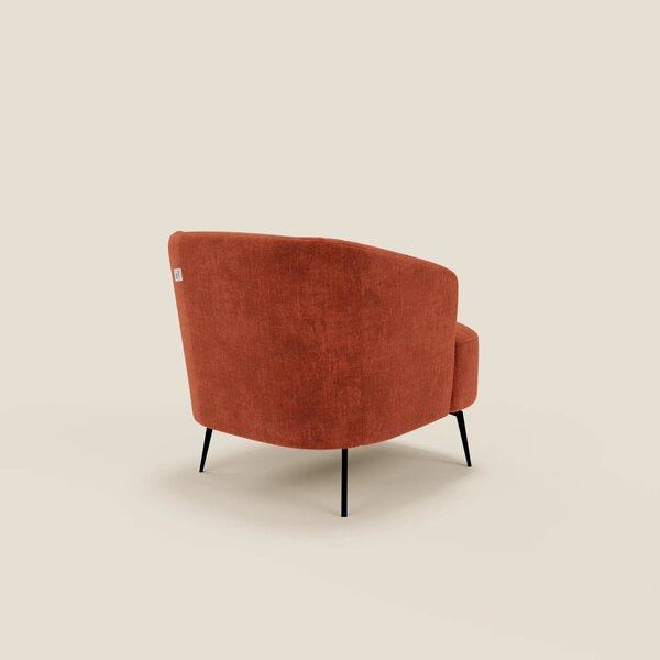 Renoa Poltroncina dall'eleganza moderna in tessuto smacchiabile T24 ru