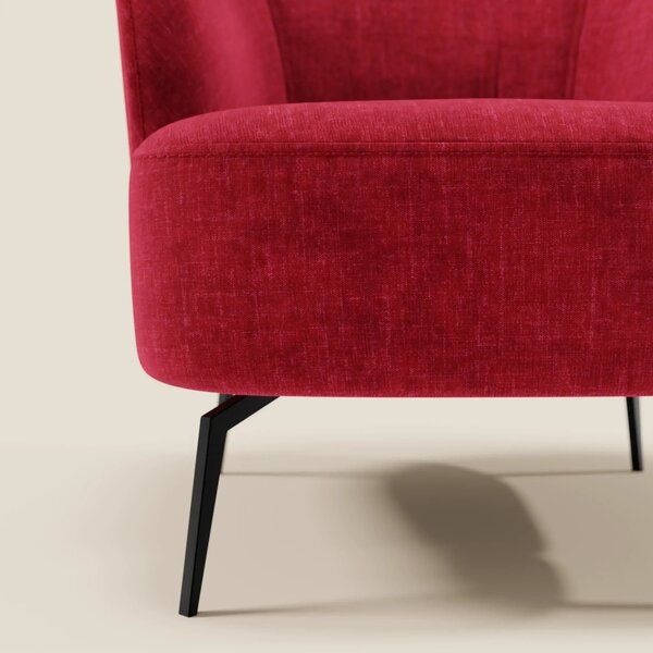 Renoa Poltroncina dall'eleganza moderna in tessuto smacchiabile T24 ro