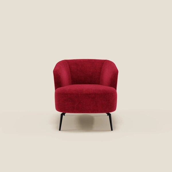Renoa Poltroncina dall'eleganza moderna in tessuto smacchiabile T24 ro