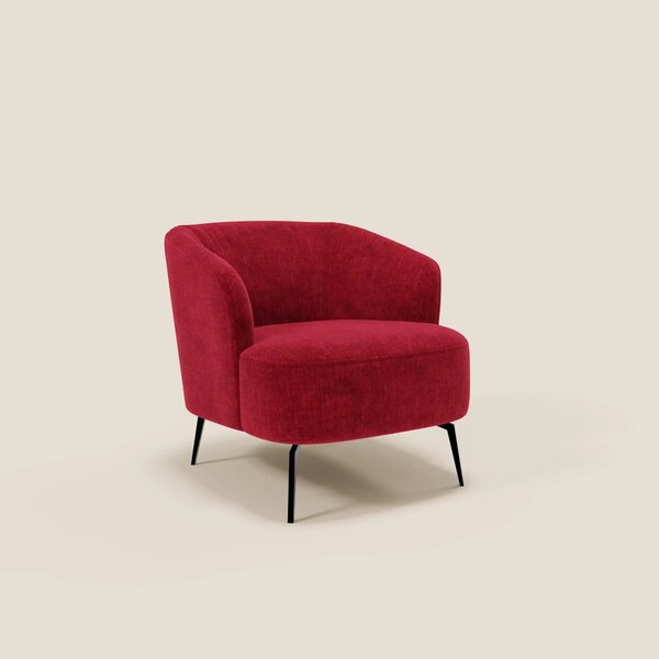 Renoa Poltroncina dall'eleganza moderna in tessuto smacchiabile T24 ro