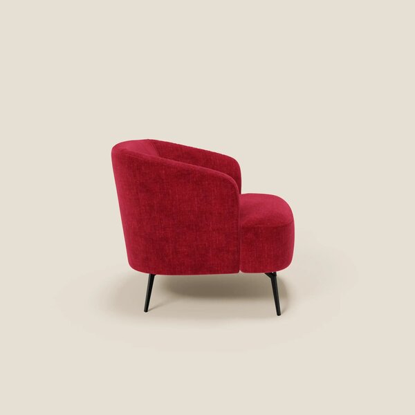Renoa Poltroncina dall'eleganza moderna in tessuto smacchiabile T24 ro