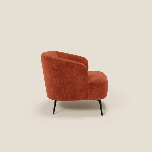 Renoa Poltroncina dall'eleganza moderna in tessuto smacchiabile T24 ru