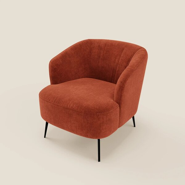 Renoa Poltroncina dall'eleganza moderna in tessuto smacchiabile T24 ru