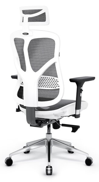 Sedia ergonimica Diablo V-Basic: Bianco Grigio