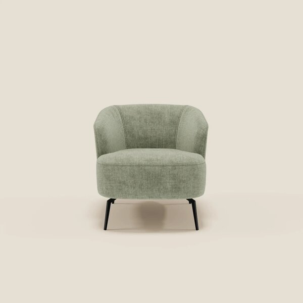 Renoa Poltroncina dall'eleganza moderna in tessuto smacchiabile T24 ve