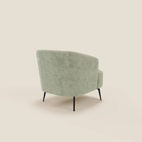 Renoa Poltroncina dall'eleganza moderna in tessuto smacchiabile T24 ve