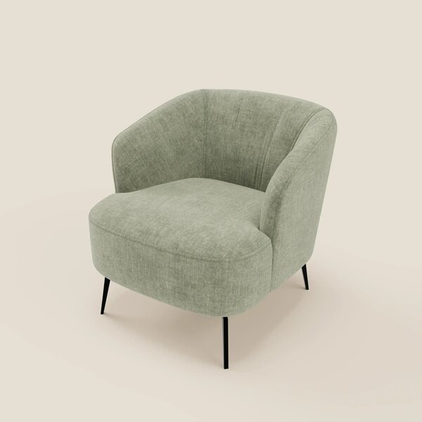 Renoa Poltroncina dall'eleganza moderna in tessuto smacchiabile T24 ve