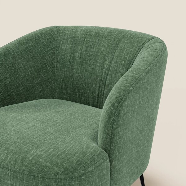 Renoa Poltroncina dall'eleganza moderna in tessuto smacchiabile T24 ve
