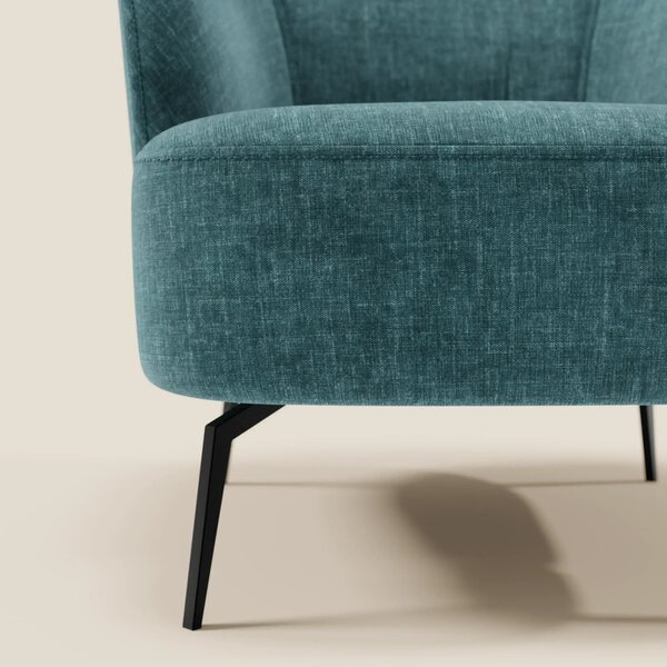 Renoa Poltroncina dall'eleganza moderna in tessuto smacchiabile T24 pe
