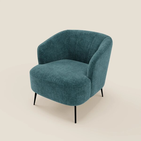 Renoa Poltroncina dall'eleganza moderna in tessuto smacchiabile T24 pe