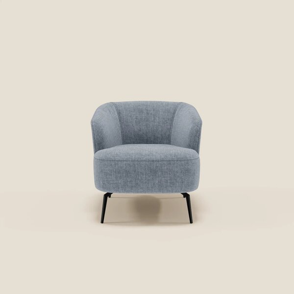 Renoa Poltroncina dall'eleganza moderna in tessuto smacchiabile T24 ca