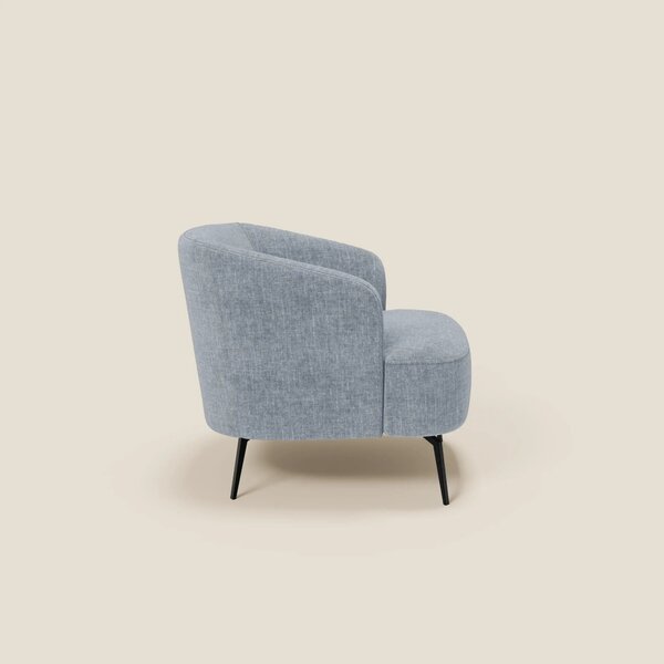 Renoa Poltroncina dall'eleganza moderna in tessuto smacchiabile T24 ca