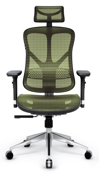 Sedia ergonomica Diablo V-Basic: nero e verde