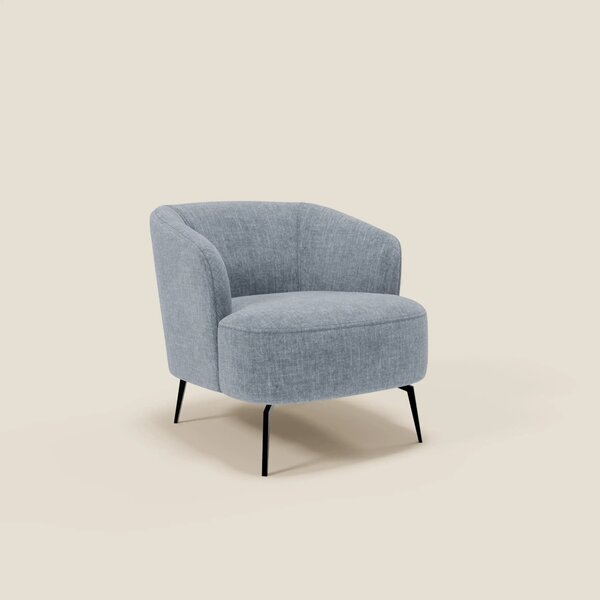 Renoa Poltroncina dall'eleganza moderna in tessuto smacchiabile T24 ca
