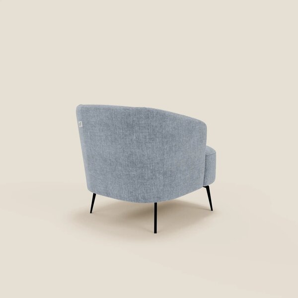 Renoa Poltroncina dall'eleganza moderna in tessuto smacchiabile T24 ca