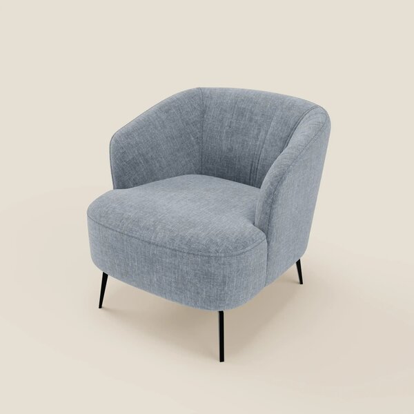 Renoa Poltroncina dall'eleganza moderna in tessuto smacchiabile T24 ca