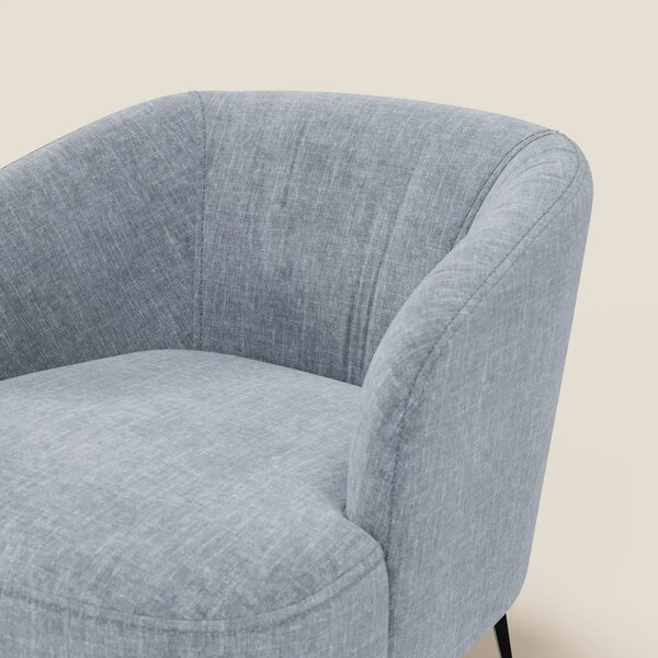 Renoa Poltroncina dall'eleganza moderna in tessuto smacchiabile T24 ca