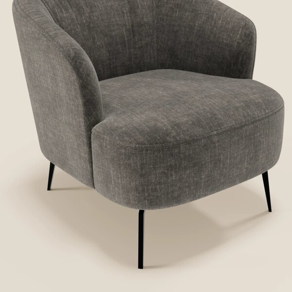 Renoa Poltroncina dall'eleganza moderna in tessuto smacchiabile T24 an