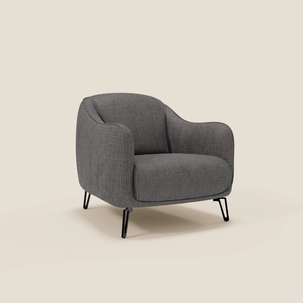 Avela Poltroncina dal comfort senza tempo in morbido tessuto impermeab