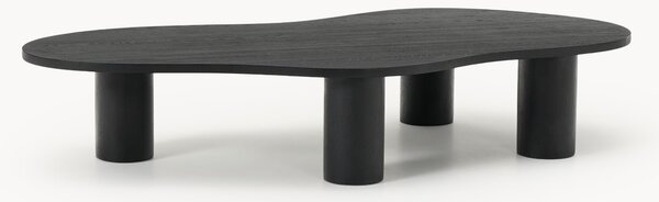 Tavolino da salotto in legno di quercia dalla forma organica Didi
