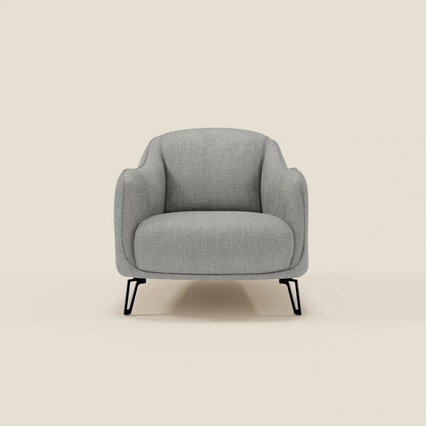 Avela Poltroncina dal comfort senza tempo in morbido tessuto impermeab