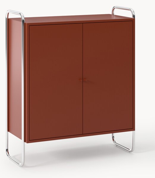Credenza alta in metallo Robyn
