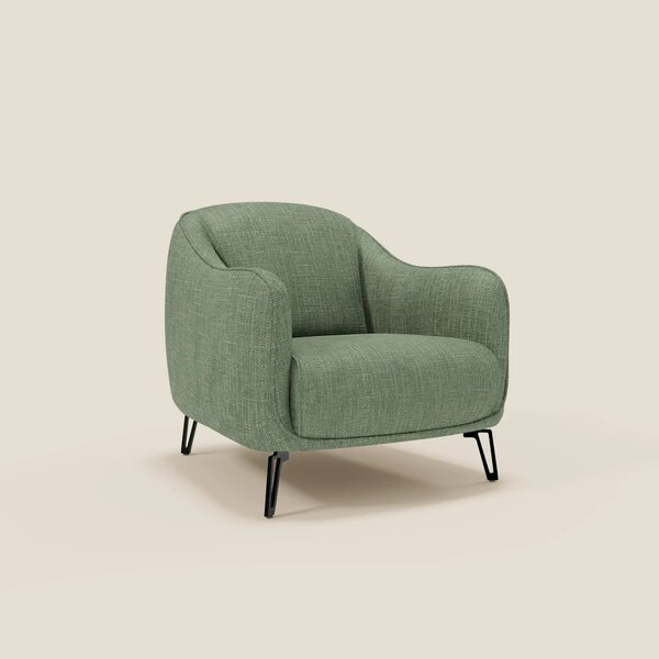 Avela Poltroncina dal comfort senza tempo in morbido tessuto impermeab