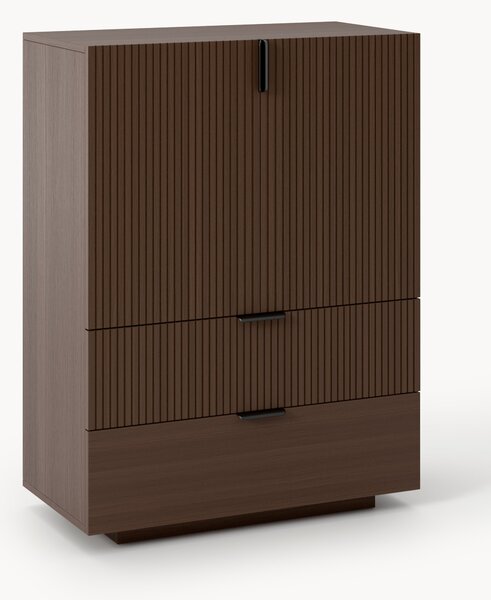 Credenza alta in legno Sato