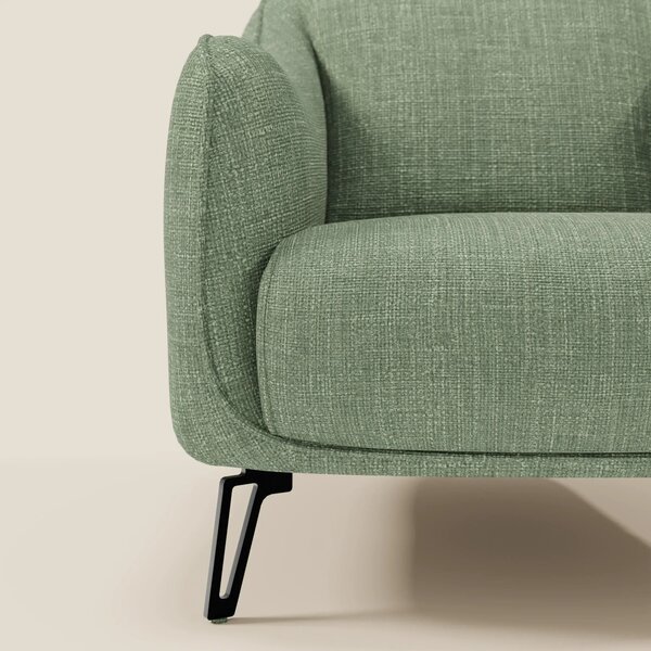 Avela Poltroncina dal comfort senza tempo in morbido tessuto impermeab