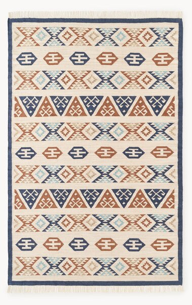 Tappeto kilim in lana tessuto a mano Anisa