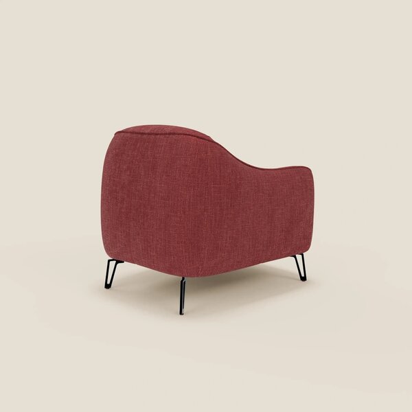 Avela Poltroncina dal comfort senza tempo in morbido tessuto impermeab