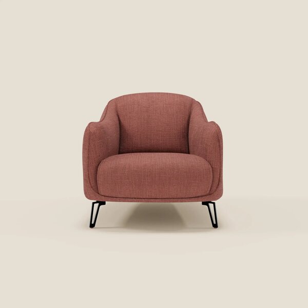 Avela Poltroncina dal comfort senza tempo in morbido tessuto impermeab