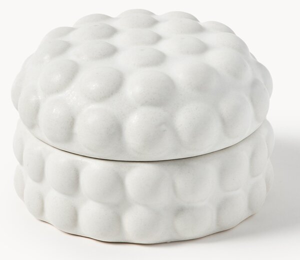 Scatola decorativa in gres con coperchio Bob