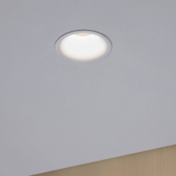 Paulmann spot incasso Cymbal 3x6W warmdim IP44 Cymbal, dimmerabile, Bianco / Opale, Soggiorno / Sala da pranzo, Plastica, Moderno