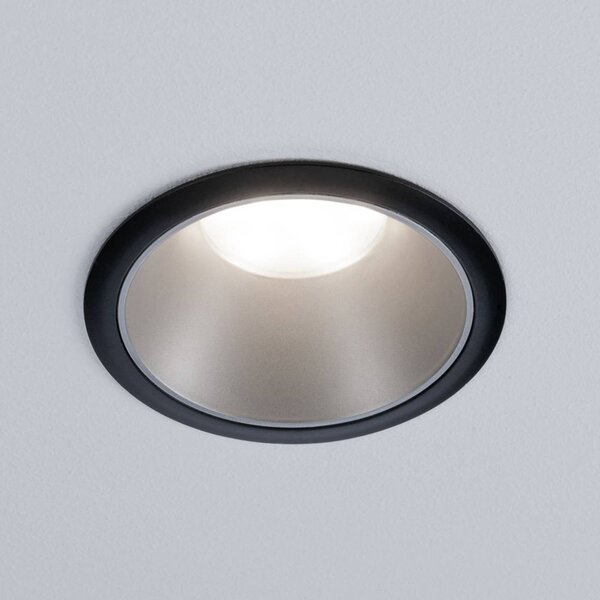 Paulmann Cole spot LEDlight argento-nero set 3x