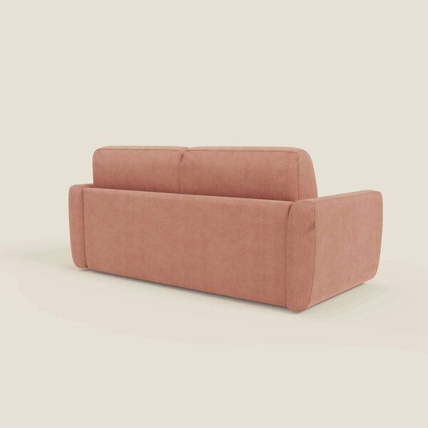 Leonida divano letto sfoderabile e materasso H18 cm - vano portaguanci