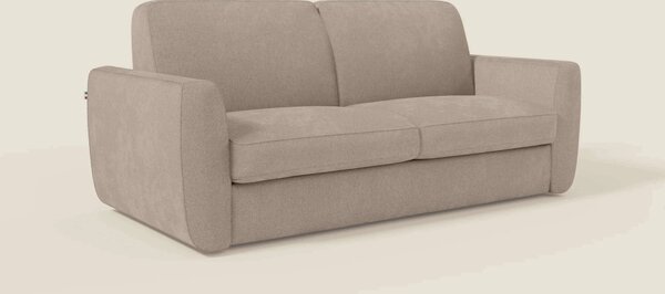 Leonida divano letto sfoderabile e materasso H18 cm - vano portaguanci