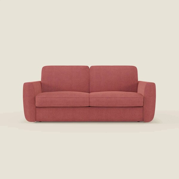 Leonida divano letto sfoderabile e materasso H18 cm - vano portaguanci