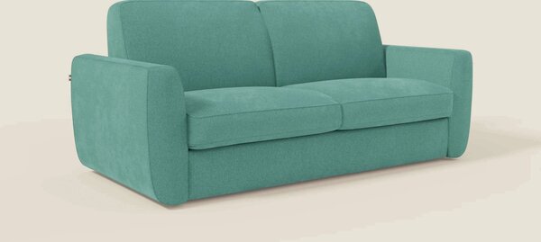 Leonida divano letto sfoderabile e materasso H18 cm - vano portaguanci