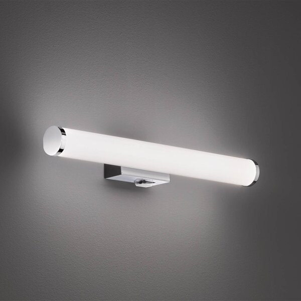 Trio Lighting Applique da parete Mattimo, Cromo / Argento, Bagno, Plastica, Moderno, Applique