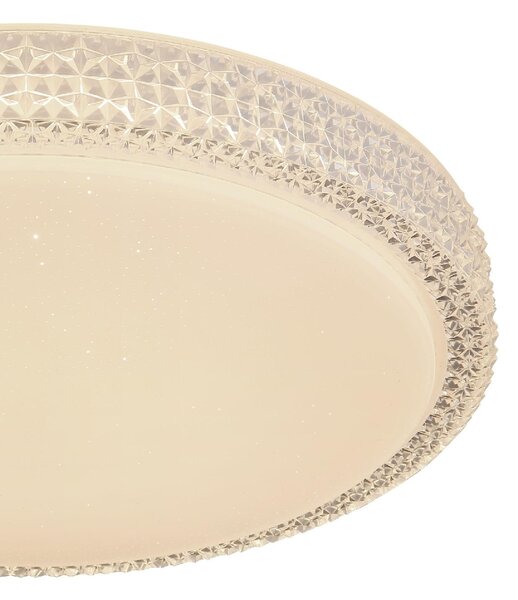 GLOBO LIGHTING Plafoniera LED a Soffitto Design Moderno da Interno 22 Watt colore Bianco - 41749-22