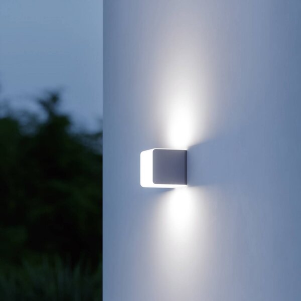 STEINEL L 830 C Applique da esterni LED, antracite 830, dimmerabile, Alluminio / Grigio / Zincato, Plastica, Moderno