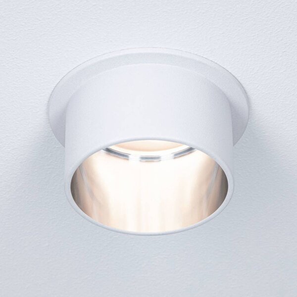 Paulmann Gil downlight LED bianco/ferro set 3x