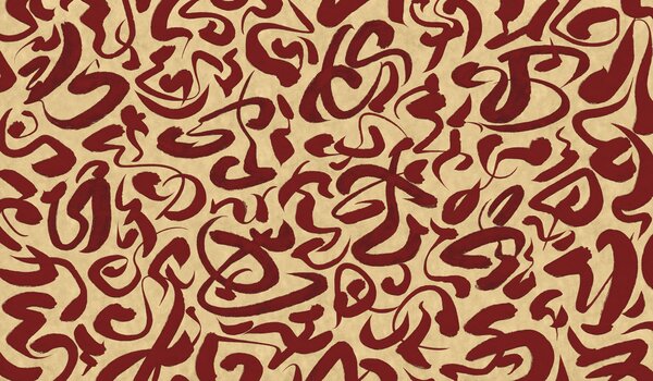Carta da parati Motivo di linee rosse, Carta da parati lastrazione, Carta da parati popolare - Tapeko.it