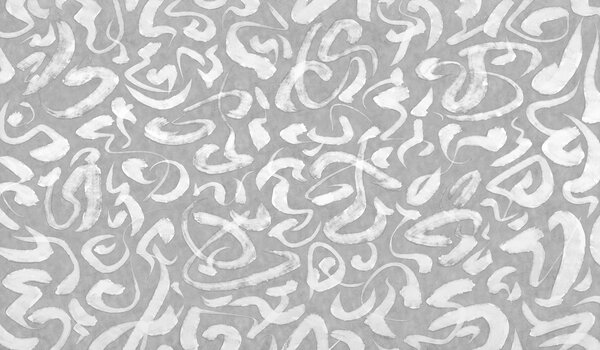 Carta da parati Motivo bianco su una superficie grigia, Carta da parati lastrazione, Carta da parati popolare - Tapeko.it