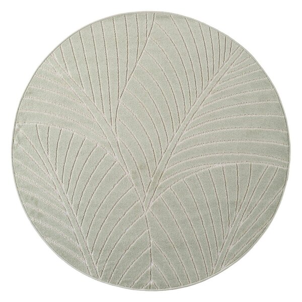 Tappeto da interno/esterno rotondo verde ø 160 cm Nova 1203 – Ayyildiz Carpets