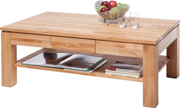 Tavolino da salotto Tavolino da soggiorno Tavolino da divano Tavolino da caffè Tavolino da appoggio in legno massello "Kennan I"