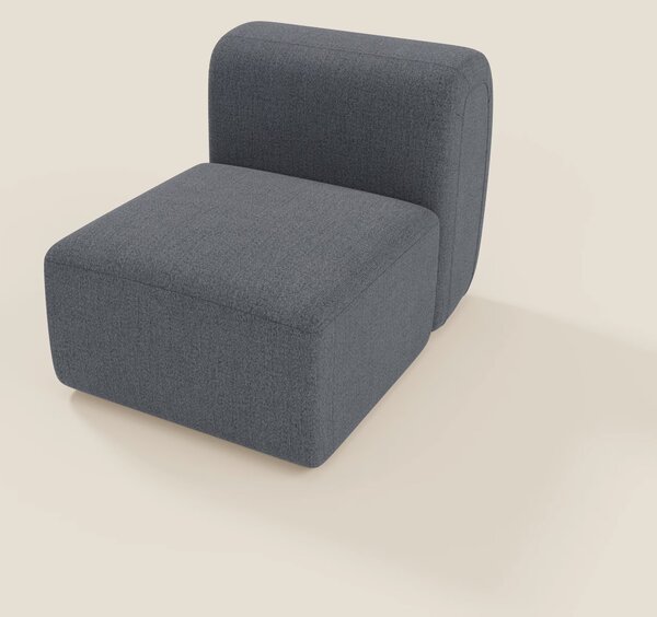 BonBon modulo centrale 70 cm – Poltrona o elemento componibile in tess