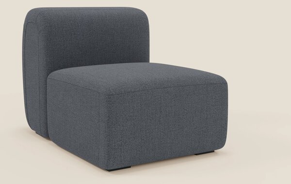 BonBon modulo centrale 70 cm – Poltrona o elemento componibile in tess